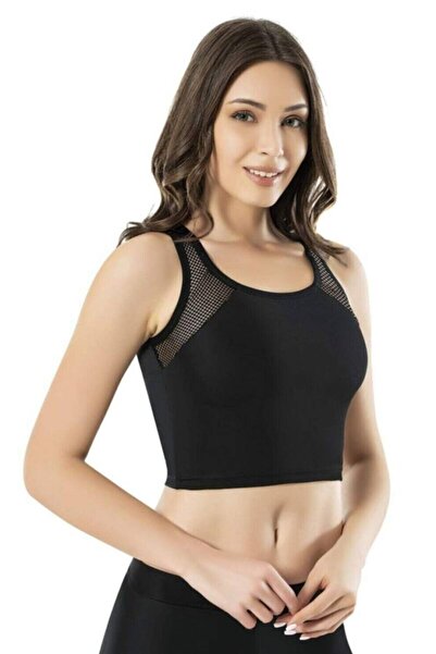 KOTA Kalın Askılı Krop 6375 | Siyah