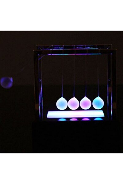 Genel Markalar Trenddünyası Newton Denge Topu Işıklı Masa Süsü