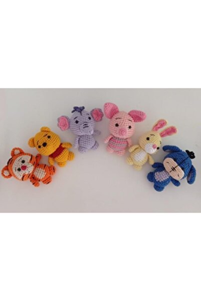 OYUNCAKPARK Winnie The Pooh Serisi Uyku Arkadaşları Amigurumi Organik Oyuncak