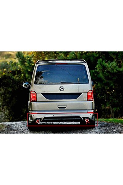 Genel Markalar Volkswagen Transporter T7 Arka Tampon Eki Fiberglass Boyasız