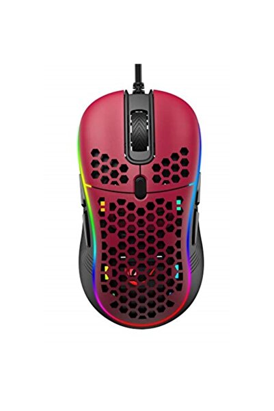 Genel Markalar Rampage Smx-r85 Gentle 6400dpi Kırmızı Rgb Ledli Süper Hafif M...