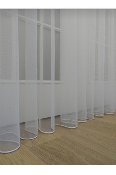 Perde Deposu Düz Kurşunlu Salon Ve Misafir Odalarına Uygun Grek Tül Perde