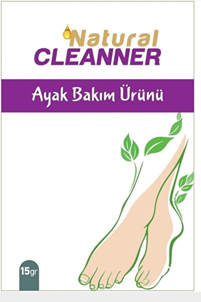 Natural Cleanner Ayak Bakım Ürünü 15gr ( Ayak Ve Ayakkabı Kokusu Için ) 1 Adet