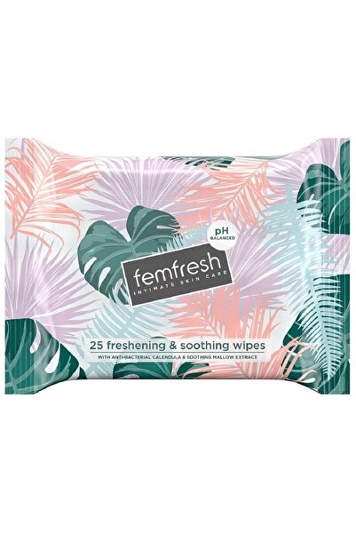 Femfresh مناديل إنتيم - 25 قطعة فئة منتجات العناية