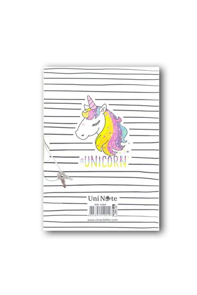 ÇINAR DEFTER Çınar Uni Note Jurnal și caiet de amintiri blocat Unicorn Time To Be