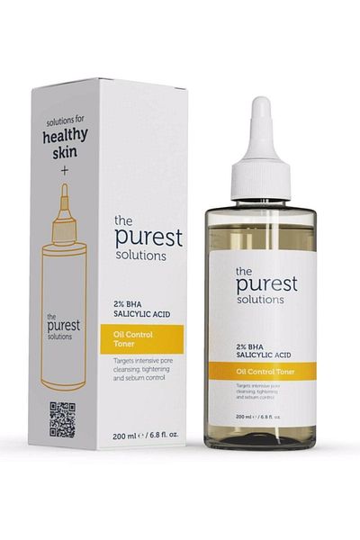 The Purest Solutions العلامة التجارية: تونيك بها آند أويل كونترول 200 مل الفئة: مزيل المكياج
