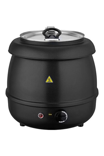 KUTLU Elegance Siyah 9 Lt Çorba Kazanı