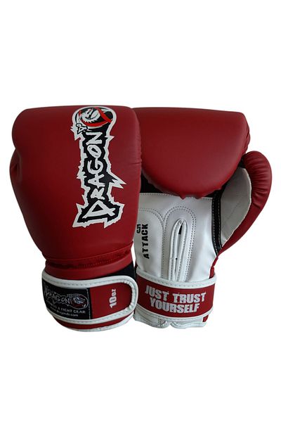 Dragondo Attack Boxing Gloves Kick Boxing Muay Thai Boxing Gloves And Bandage Set of 2