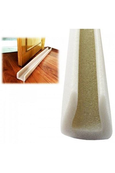 Cosargroup Interlocking Under Door Threshold Sponge Interlocking Gray and White Color 2 Pieces