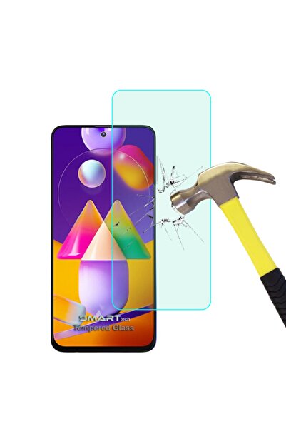 Smart Tech Samsung Galaxy M31s Temperli Kırılmaz Cam Ekran Koruyucu