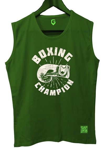 TOP GLORY قميص Boxinchampb بدون أكمام للرياضيين