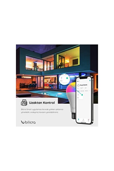 Bilicra Mood Akıllı Ampul 11w 1050 Lm Wifi Destekli