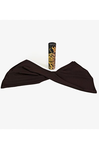 Zerlinda Şal de mătase Medina Bitter Brown