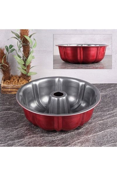 Tohana Cake Mold Carbon Steel Red