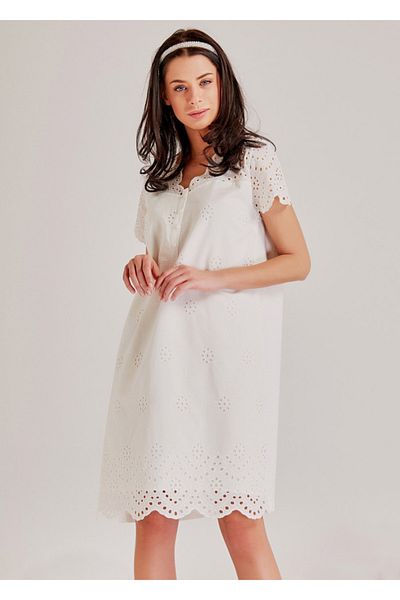 Magic Form Maternity Half Sleeve Nightgown and Dressing Gown