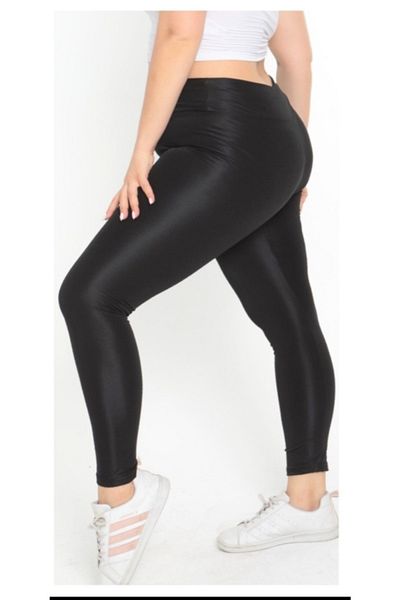 TİGERS Plus Size High Waist Disco Tights