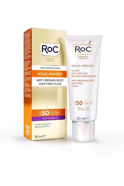 Roc كريم الحماية من الشمس المضاد للعيوب - عامل حماية من الشمس SPF 50 50 مل