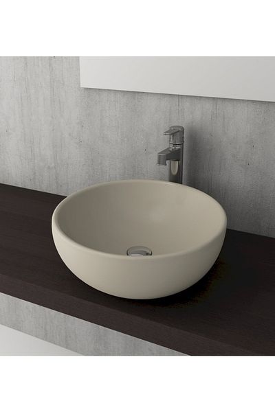 Bocchi Venezia 45 Cm Bowl Wash Basin Matte Cashmere 1119-011-0125