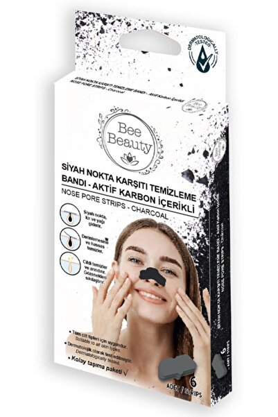 Bee Beauty Marka: Aktif Karbon Siyah Nokta Bandı 5li Kategori: Yüz Temizleyici