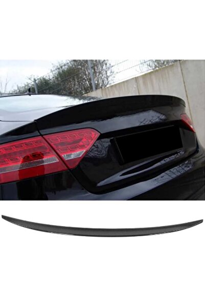 Genel Markalar Audi A5 8t3 Coupe 2008 - 2015 Uyumlu S5 Style Spoiler Piona Black