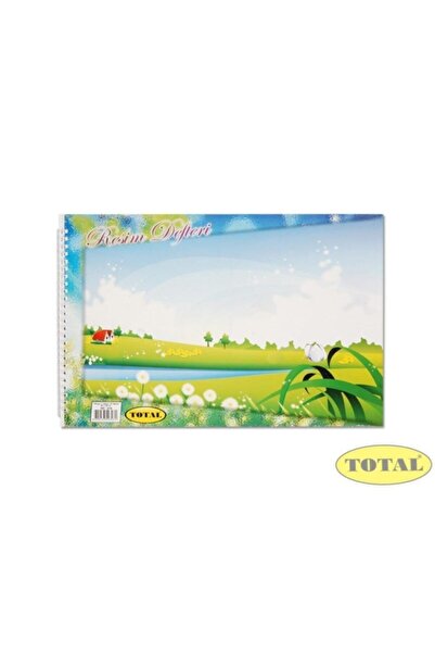 Güntem Glitter Spiral Picture Notebook 34*48