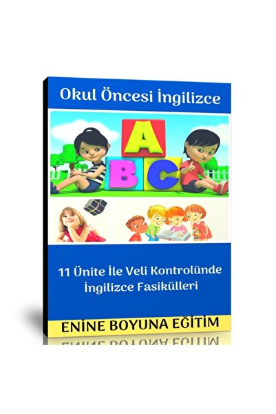 Enine Boyuna Eğitim Preschool English Book Set (2 Books)