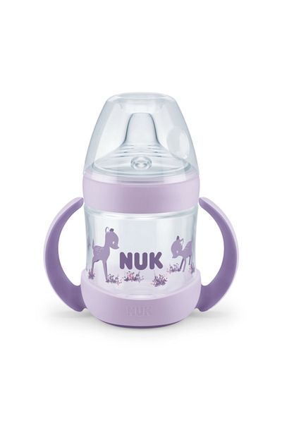 Nuk Nature Sense Temperature Indicator PP Drinking Cup 150ml Water Bottle Purple