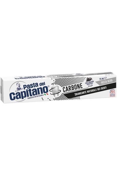 Pasta Del Capitano Carbon Toothpaste - 75 Ml, Category: Toothpaste