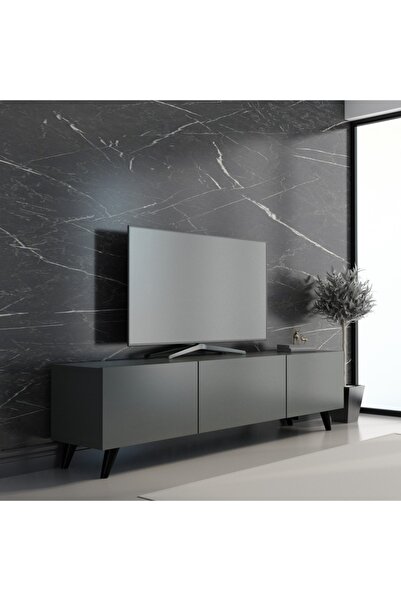 NEWLİNE Essen Tv Ünitesi Antrasit Renk 150 Cm