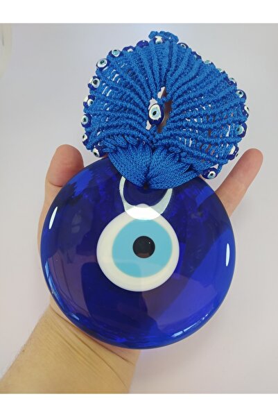 Ennea Art Mărgele de sticlă Macrame Tavus 11 Cm Suport pentru ușă Suvenir