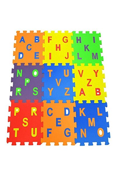 Matrax Yer Matı Eva Puzzle 33 X 33 Cm X 7 Mm Harf Seti 9 Parça