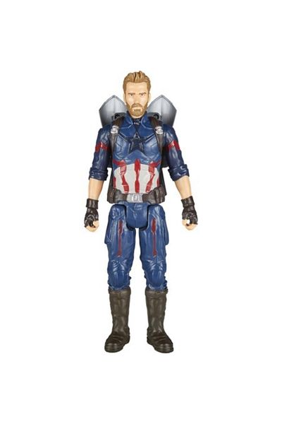 Hasbro Avengers Infinity War Titan Hero Power Fx - كابتن أمريكا E0607