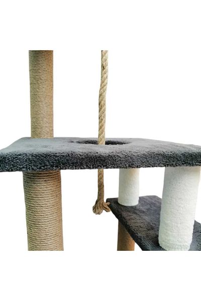 pethomealpi Cat Scratching and Play Platform