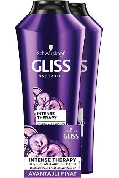 Gliss شامبو العلاج المكثف 360 مل*2