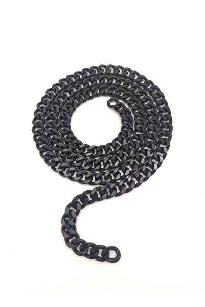 angel çanta aksesuar Кольоровий металевий ланцюг чорний 120 см