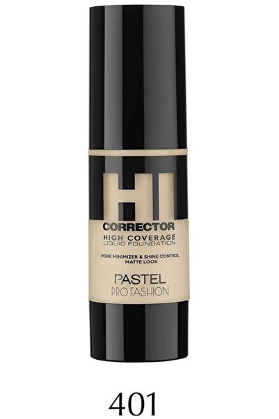 Pastel Marka: Hı Corrector High Coverage Likit Fondöten - 401 Kategori: Fondöten