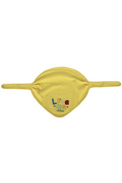 Sevi Bebe Luxury Scarf - Bib Yellow Spoon Food