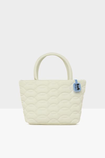 Bagmori White Women's Design Embroidered Mini Bag M000006605