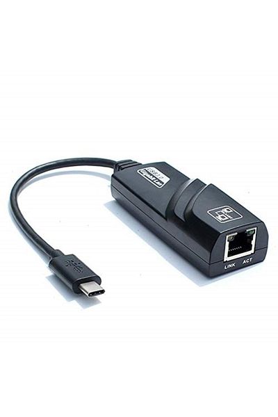 Alfais بطاقة محول شبكة Ysstorex 5060 Type C USB 3.1 إلى Ethernet 1000Mbps Gigabit StarColxlection 655141