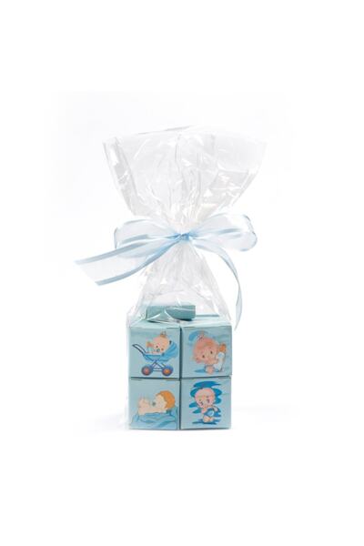 Melodi Çikolata Prens Fıstıklı Sütlü Çikolata 500gr - Erkek Bebek Çikolatası