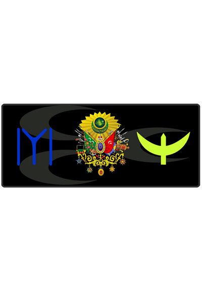 sgeteknoloji Sancak 90x40 Cm Speed ​​​​Anti-Slip Talpă cusută Mouse Pad