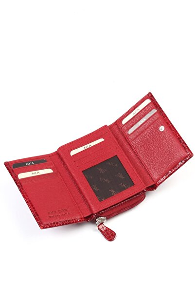 Aka Deri Women's Wallet - Genuine Leather