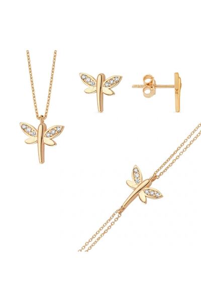 Altın Sepeti Rose Altın Yusufçuk Set