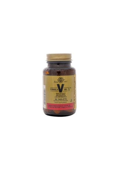 Solgar Formula VM-75 - 30 Tablets