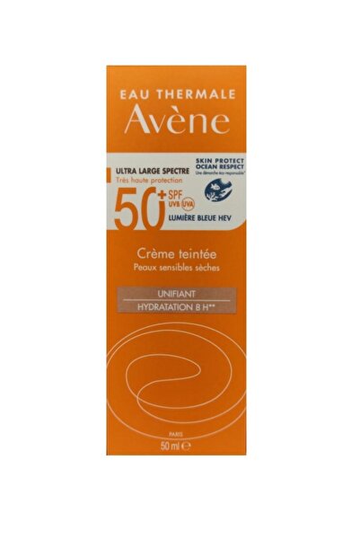 Avene كريم واقي من الشمس ملون بعامل حماية من الشمس 50، 50 مل