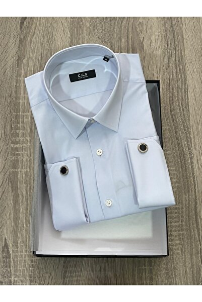 CCS Sarar Frank Geniş Manşet Kol Düğmeli Gömlek