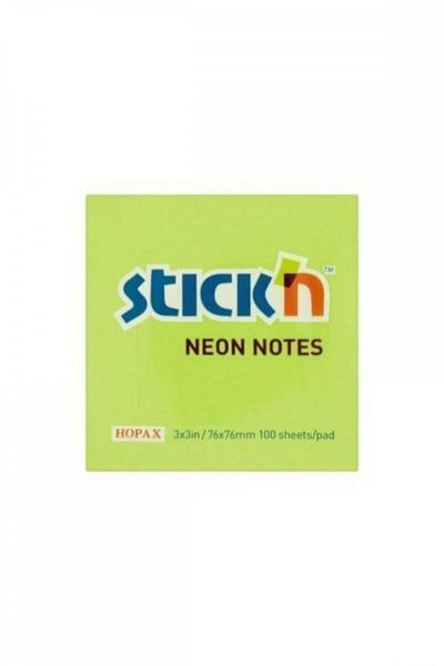 Gıpta Stickn ( 76*76 ) Neon Green 100 Sheets