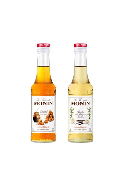 Monin Vanilya Ve Karamel 250 ml 2'li Set