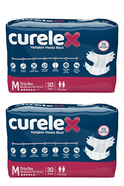 Curelex Curalex Hasta Bezi Medium 30lu 2li Paket