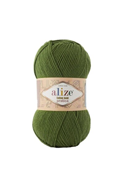 Alize خيط حياكة يدوي من القطن الذهبي براتيكا 5 عبوات 1